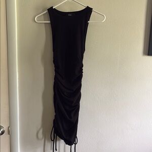 Lulu's Black Bodycon Mini Dress